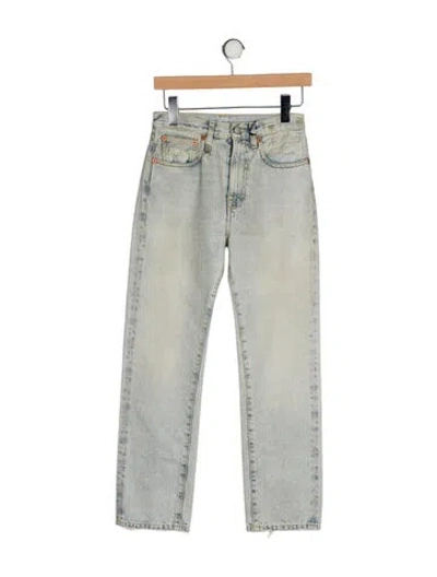 Pre-owned R13 High-rise Straight Leg Jeans W/ Tags In Neutral