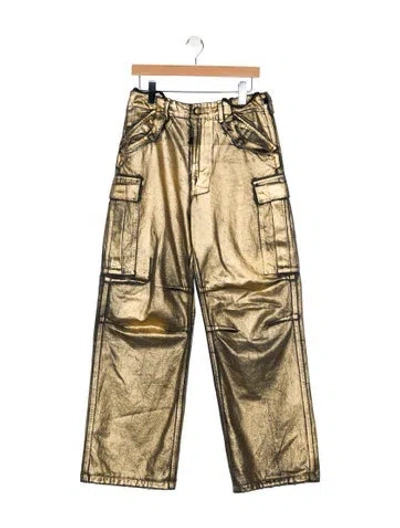 Pre-owned R13 High-rise Wide Leg Jeans