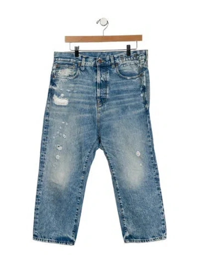 Pre-owned R13 High-rise Wide Leg Jeans In Blue