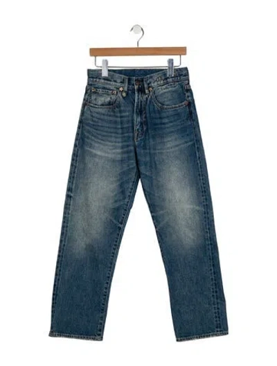 Pre-owned R13 High-rise Wide Leg Jeans In Blue