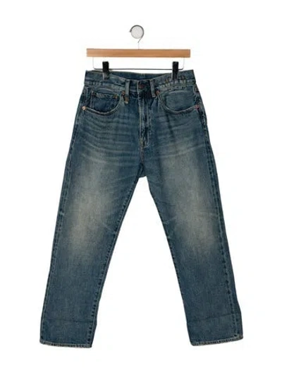 Pre-owned R13 High-rise Wide Leg Jeans In Blue