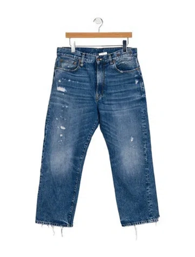 Pre-owned R13 High-rise Wide Leg Jeans In Blue