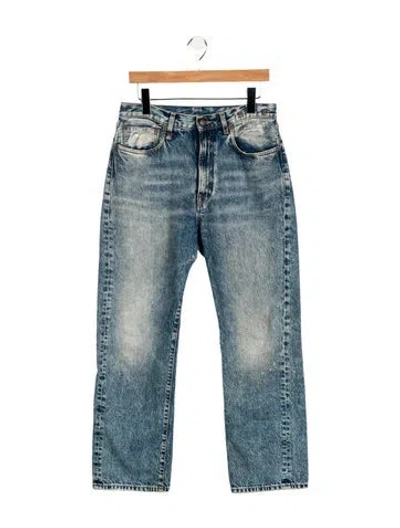 Pre-owned R13 High-rise Wide Leg Jeans In Blue