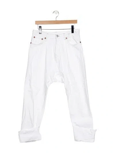 Pre-owned R13 High-rise Wide Leg Jeans In Blue