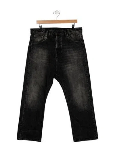 Pre-owned R13 High-rise Wide Leg Jeans In Gray