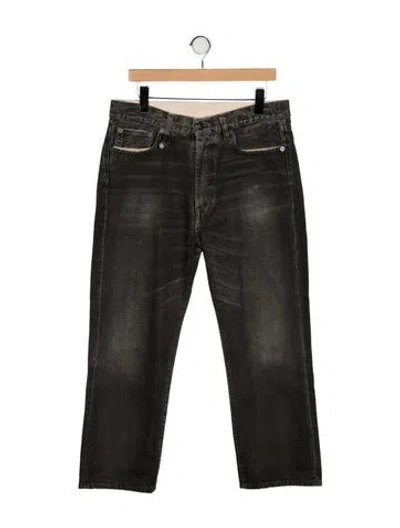 Pre-owned R13 High-rise Wide Leg Jeans In Neutral