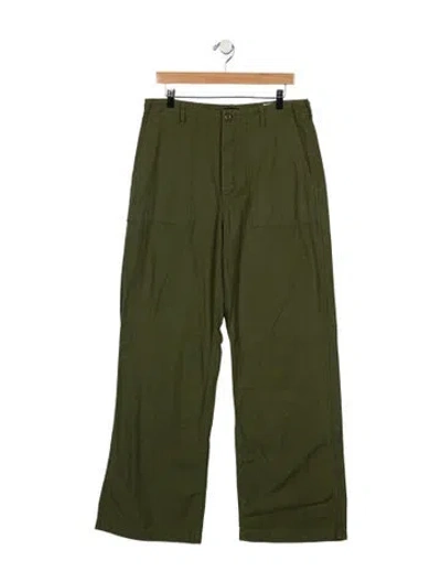 Pre-owned R13 High-rise Wide Leg Jeans W/ Tags In Green