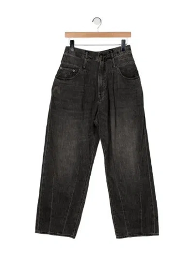 Pre-owned R13 High-rise Wide Leg Jeans W/ Tags In Green