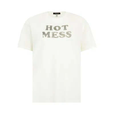 Pre-owned R13 Hot Mess Boy T 'off White' | Women's Size Xs