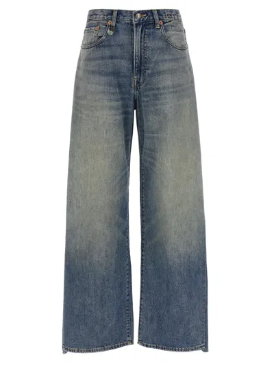 R13 Insert Darcy Jeans In Blue