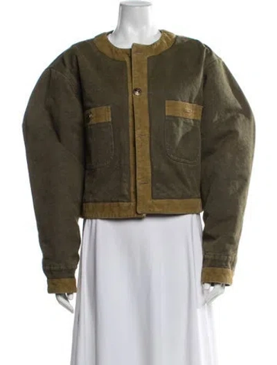 Pre-owned R13 Jacket In Green