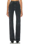 R13 Jane Flare In Black