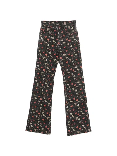 R13 Jane Jean Denim Jeans In Black