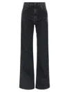 R13 Belt Loop Jeans In Black