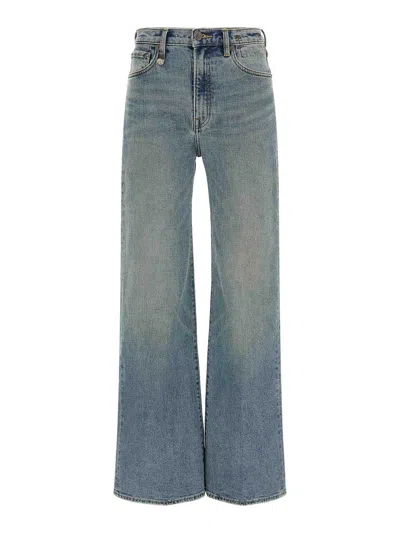 R13 Charlotte Jeans In Blue