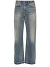 R13 D-arcy Jeans Mit Hohem Bund In Barter Indigo