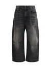 R13 Cuffed Courtney Jeans In Black