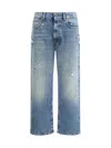R13 Boyfriend Jeans In Blue