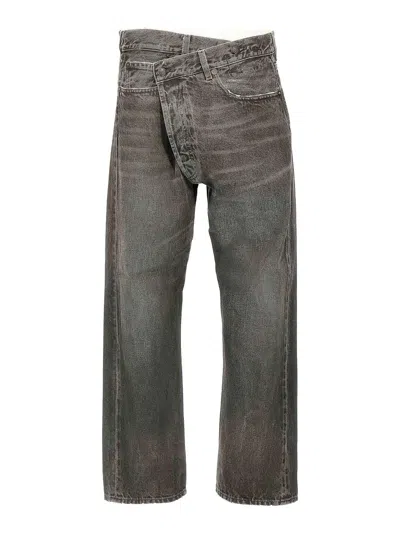 R13 JEANS BOOT-CUT - GRIS