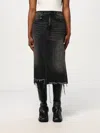 R13 Black Jesse Skirt In Schwarz