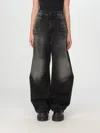 R13 Crossover Jean Jeans In Nero