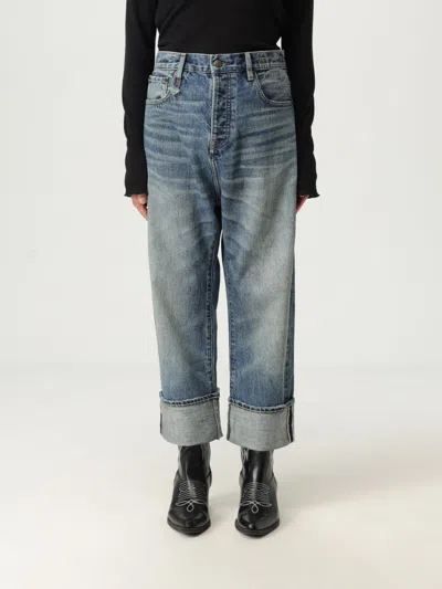 R13 Jeans  Woman Color Blue