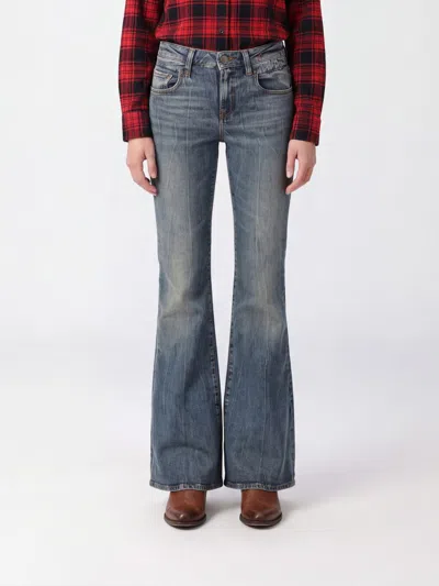 R13 Jeans Woman Color Blue
