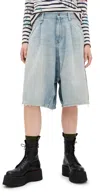 R13 Jesse Carpenter Short In Toni Blue