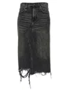 R13 Black Jesse Skirt In Black
