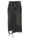 R13 Black Jesse Skirt In Black