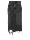 R13 Black Jesse Skirt