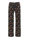 R13 'joan Kick Flare' Jeans In Multi