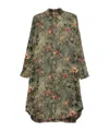 R13 Jumo Checkered Midi Dress In Green