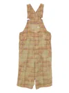 R13 Jumbo Plaid Cotton Jumpsuits In Neutral