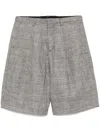 R13 Jumbo Shorts In Black