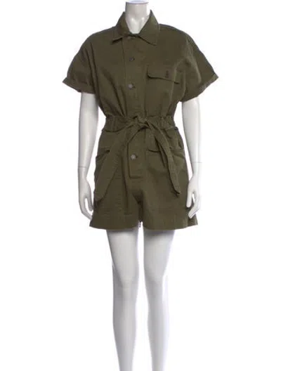 Pre-owned R13 Jumpsuit In Green