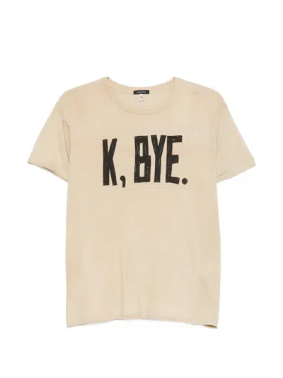R13 K Bye Boy T-shirt In Animal Print