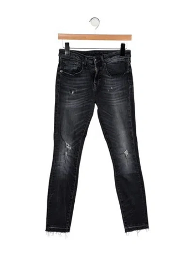 Pre-owned R13 Kate Skinny Leg Jeans In Gray