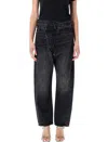 R13 Crossover Jeans In Black