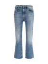 R13 Kick Fit Pants In Blue