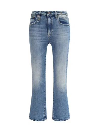 R13 Kick Fit Pants In Blue