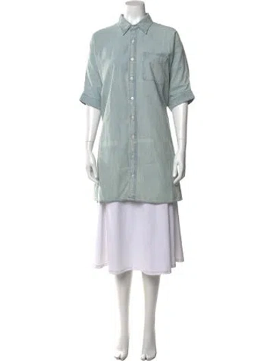 Pre-owned R13 Knee-length Dress In Blue