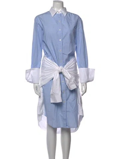 Pre-owned R13 Knee-length Dress In Blue