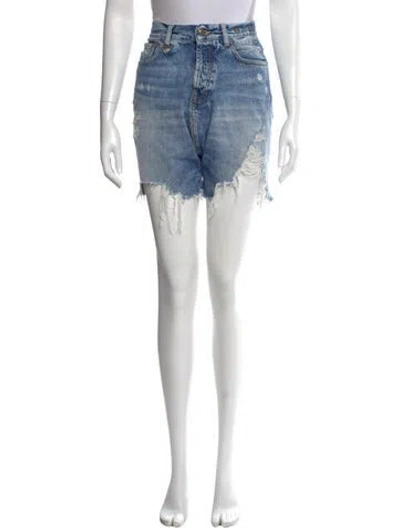 Pre-owned R13 Knee-length Shorts In Blue