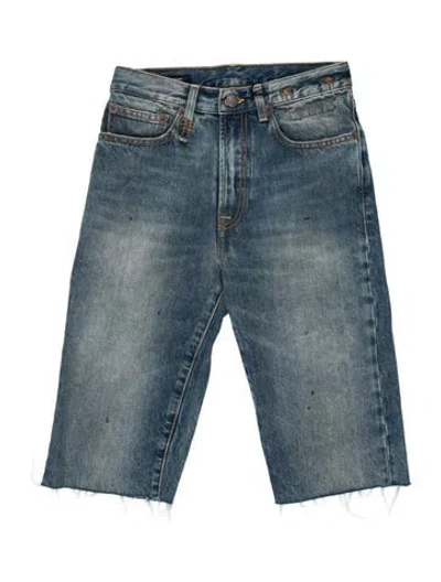 Pre-owned R13 Knee-length Shorts In Blue