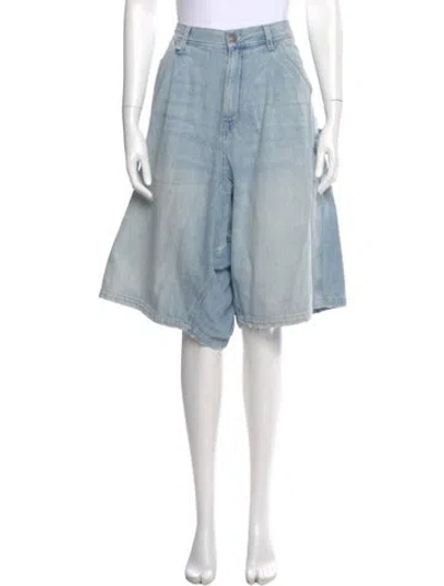 Pre-owned R13 Knee-length Shorts In Blue
