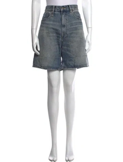 Pre-owned R13 Knee-length Shorts In Blue