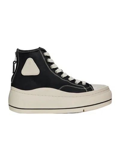 R13 Kurt High-top Sneakers In Brown