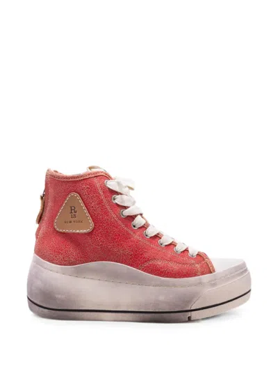 R13 Kurt High-top Sneakers In Multi