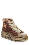 R13 R13 KURT PLATFORM HIGH TOP SNEAKER